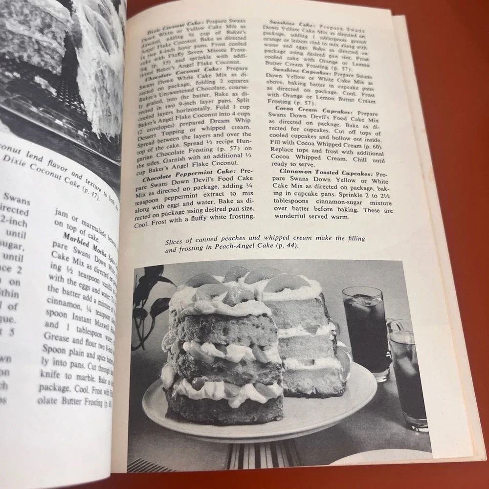 Vintage 1963 General Foods Kitchens All About Home Baking Cookbook 6th Edition